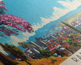 Randburg, South Africa Panoramic Canvas Print, Randburg, South Africa Painting, South Africa Art, Randburg Travel Poster, Travel Art, Guest Room Painting