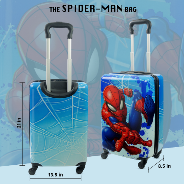 Spiderman Kids 21" Spinner Suitcase Luggage