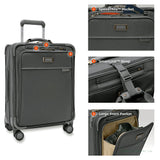 Baseline Collection Global/International Carry-On Spinner by Briggs & Riley (BLU121CXSPW)