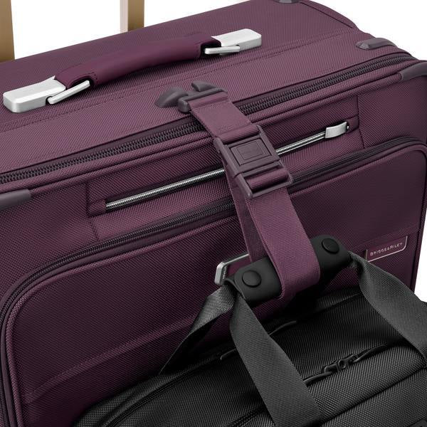 Special Edition Plum 2025 Baseline Collection Global/International Carry-On Spinner by Briggs & Riley BLU121CXSPW-64