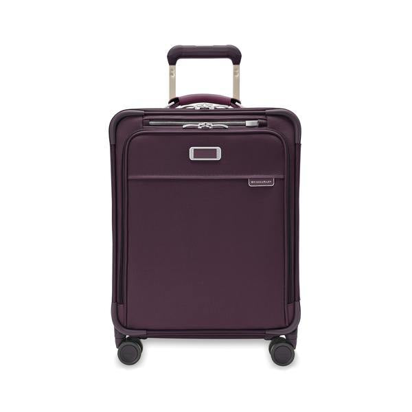 Special Edition Plum 2025 Baseline Collection Global/International Carry-On Spinner by Briggs & Riley BLU121CXSPW-64