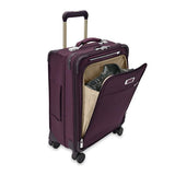 Special Edition Plum 2025 Baseline Collection Global/International Carry-On Spinner by Briggs & Riley BLU121CXSPW-64