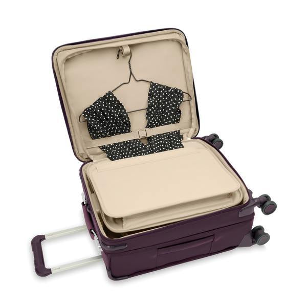 Special Edition Plum 2025 Baseline Collection Global/International Carry-On Spinner by Briggs & Riley BLU121CXSPW-64