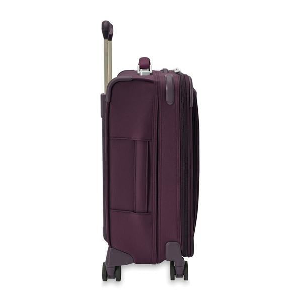 Special Edition Plum 2025 Baseline Collection Global/International Carry-On Spinner by Briggs & Riley BLU121CXSPW-64