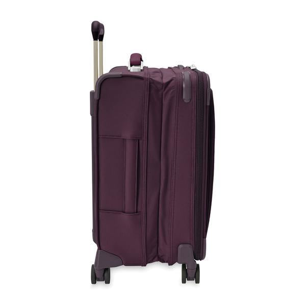 Special Edition Plum 2025 Baseline Collection Global/International Carry-On Spinner by Briggs & Riley BLU121CXSPW-64