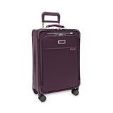 Special Edition Plum 2025 Baseline Collection Essential Carry-On Spinner by Briggs & Riley BLU122CXSP-64