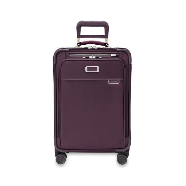 Special Edition Plum 2025 Baseline Collection Essential Carry-On Spinner by Briggs & Riley BLU122CXSP-64