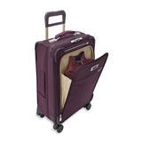 Special Edition Plum 2025 Baseline Collection Essential Carry-On Spinner by Briggs & Riley BLU122CXSP-64