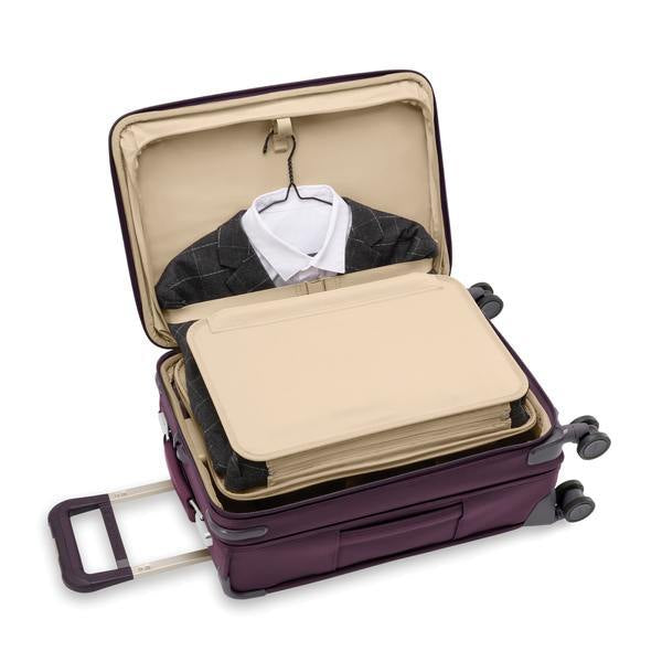 Special Edition Plum 2025 Baseline Collection Essential Carry-On Spinner by Briggs & Riley BLU122CXSP-64