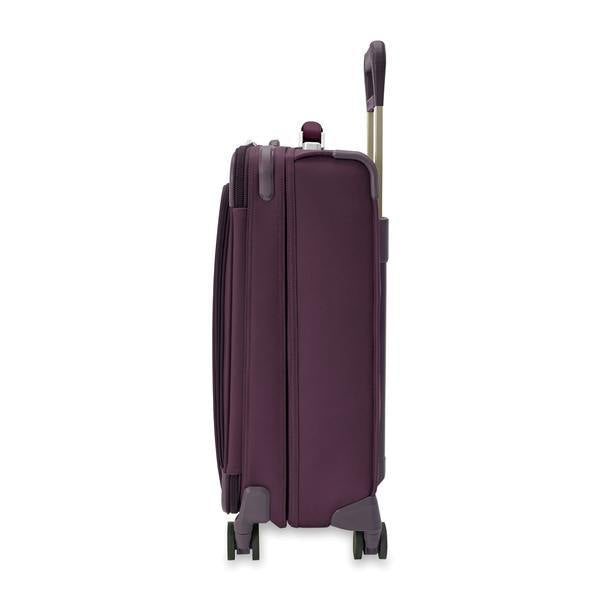 Special Edition Plum 2025 Baseline Collection Essential Carry-On Spinner by Briggs & Riley BLU122CXSP-64