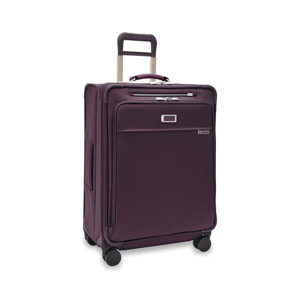 Special Edition Plum 2025 Baseline Collection Medium Expandable Spinner by Briggs & Riley BLU126cxsp-64