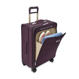 Special Edition Plum 2025 Baseline Collection Medium Expandable Spinner by Briggs & Riley BLU126cxsp-64