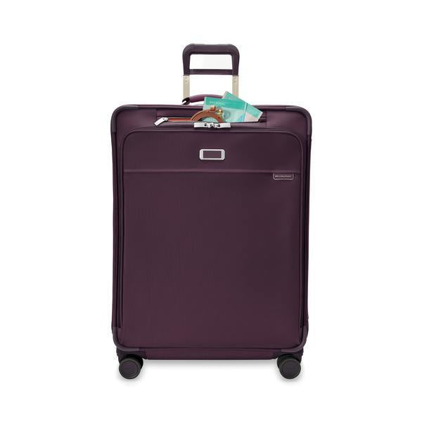 Special Edition Plum 2025 Baseline Collection Large Expandable Spinner by Briggs & Riley BLU129CXSP-64