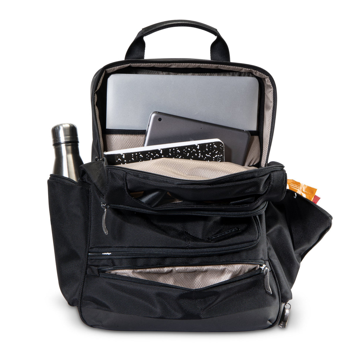 Flight Essentials Deluxe Backpack, Black Flight Crew Bag