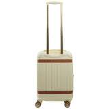 Tommy Bahama 22.5" Beige Hardside Spinner with Stripes