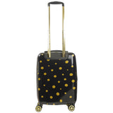 Ful Impulse Mixed Dots Hardside Spinner 22" Luggage, Black