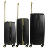 Addie Hardside Spinner 3-Piece Luggage Set, Black