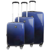 Ful Impulse Ombre Hardside Spinner equipaje juego de 3 piezas, azul