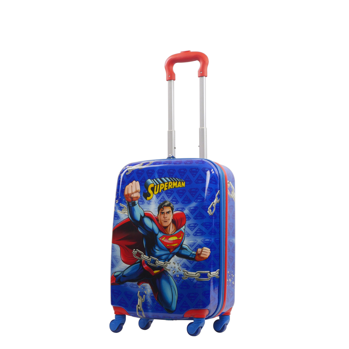 WB Superman Kids 20.5" Hard Side Spinner Carry-on Luggage