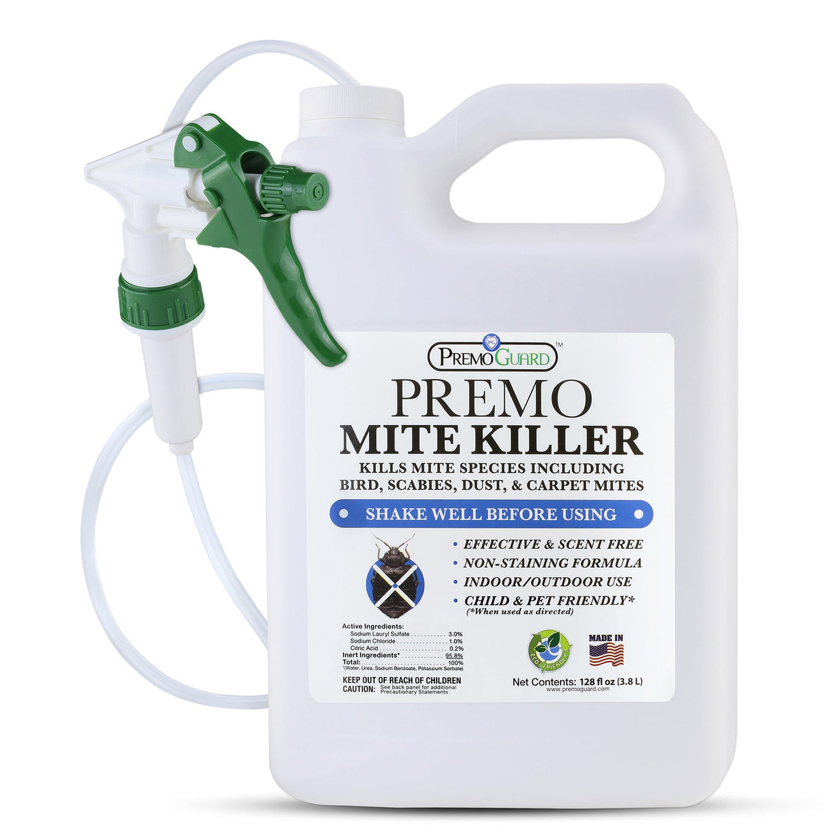 Mite Killer Spray - All Natural Non-Toxic - By Premo Guard