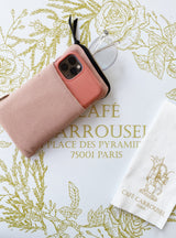 My Specs Glasses Case with Outside Pocket, Pink/Blush