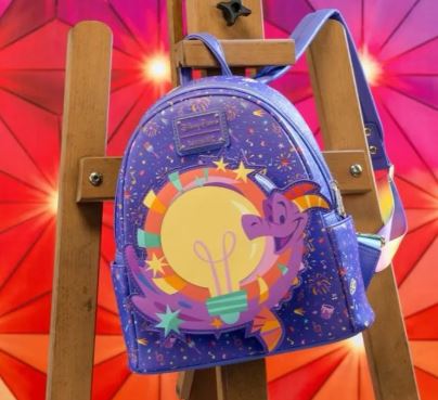 Disney Parks EPCOT Festival of the Arts Figment Loungefly Backpack Bag