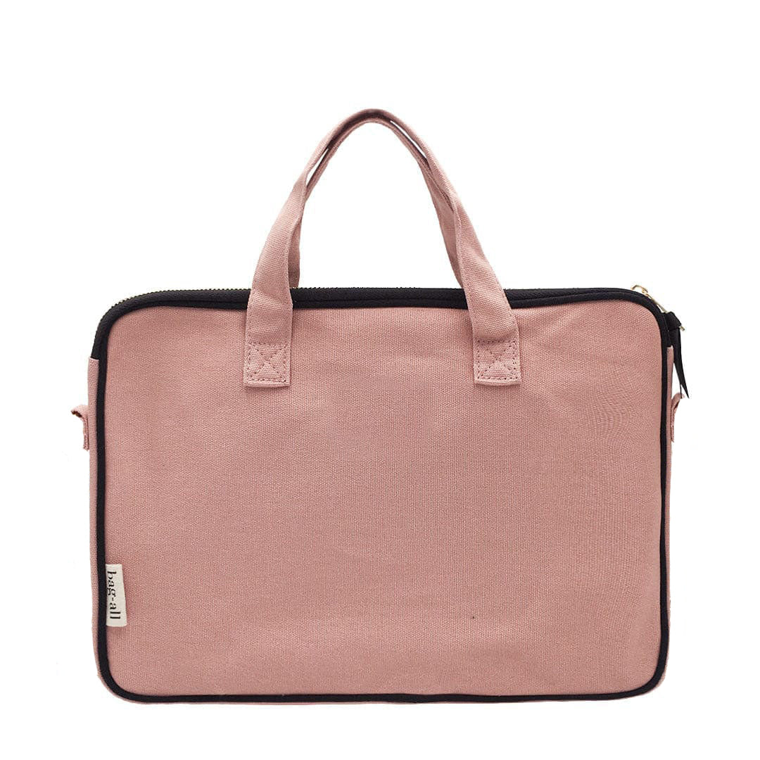 Laptop Case 13", Handle & Charger Pocket, Pink/Blush