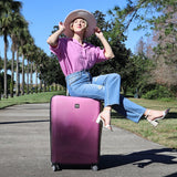 Ful Impulse Ombre Hardside Spinner 22" Luggage, Pink