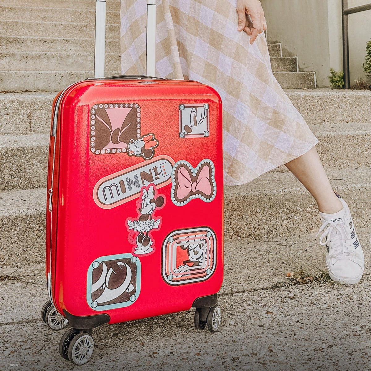 Disney Minnie Mouse Travel Patch 3 pc Luggage Set