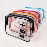 TSA 3-1-1 Approved Toiletry Bag Clear Toiletry Bag- 1 Qt.