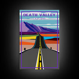 Death Valley, California Wall Art, America Travel Poster, Travel Wall Print, Travel Poster, Travel Wall Art, Canvas Wall Print