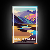 Death Valley, California Wall Art, America Travel Poster, Travel Wall Print, Travel Poster, Travel Wall Art, Canvas Wall Print