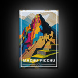 Machu Picchu Wall Art, Peru Poster, South America Wall Print, Travel Wall Print, Travel Poster, Travel Wall Art, Canvas Wall Print