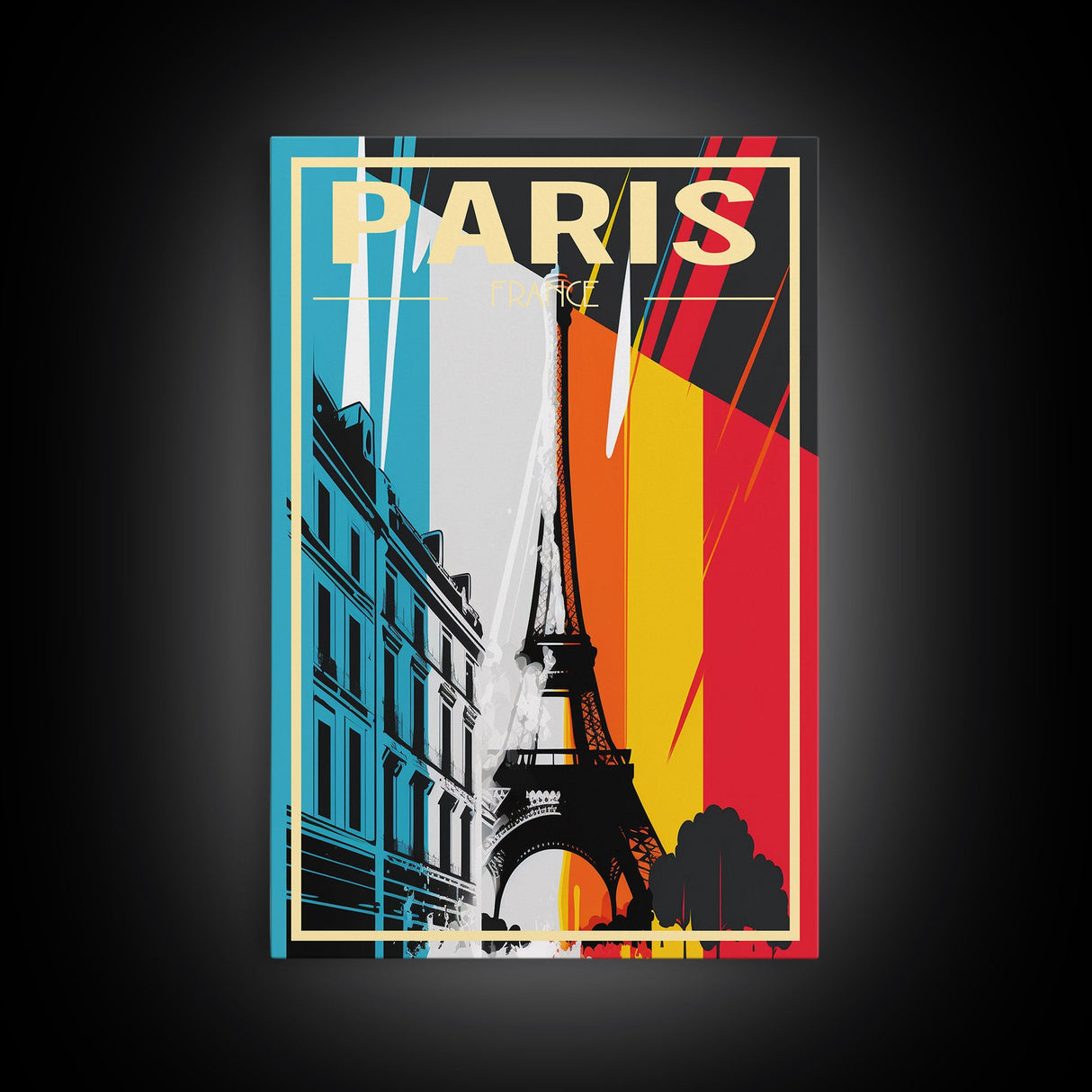 Paris Wall Art, France Poster, Europe Wall Print, Paris Print, Travel Wall Print, Travel Poster, Travel Wall Art, Canvas Wall Print