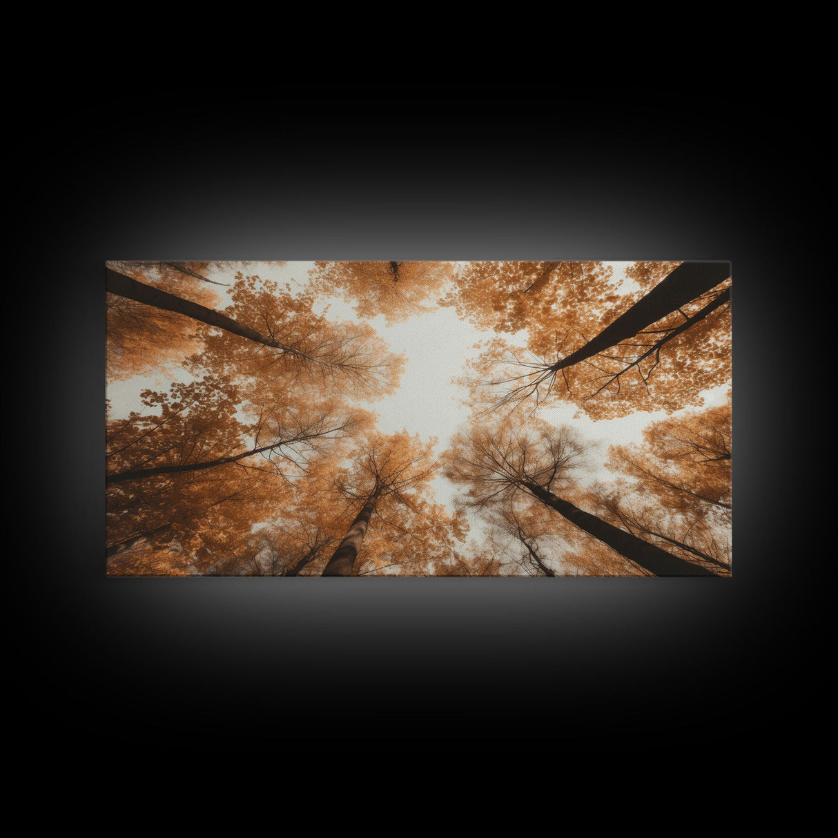 Forest Art, Trees Wall Art, Fall Art Print, Panoramic Art, Wall Art, Canvas Art, Landscape Art, Wall Art Prints, Entryway Prints, RV Decor