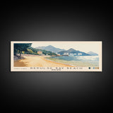 Repulse Bay Beach, Hong Kong Watercolor Beach Print, Vacation Gift, Hong Kong Wall Art, Beach Painting, Beach Decor, Beach Painting