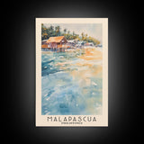 Malapascua, Philippines Watercolor Beach Print, Vacation Gift, Philippines Wall Art, Beach Painting, Beach Decor, Beach Painting