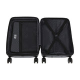 Yellowstone 22.5" Black Carry-On Suitcase Luggage