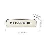 Hair Stuff Travel Case, Cream