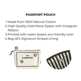 Passport Pouch, Cream