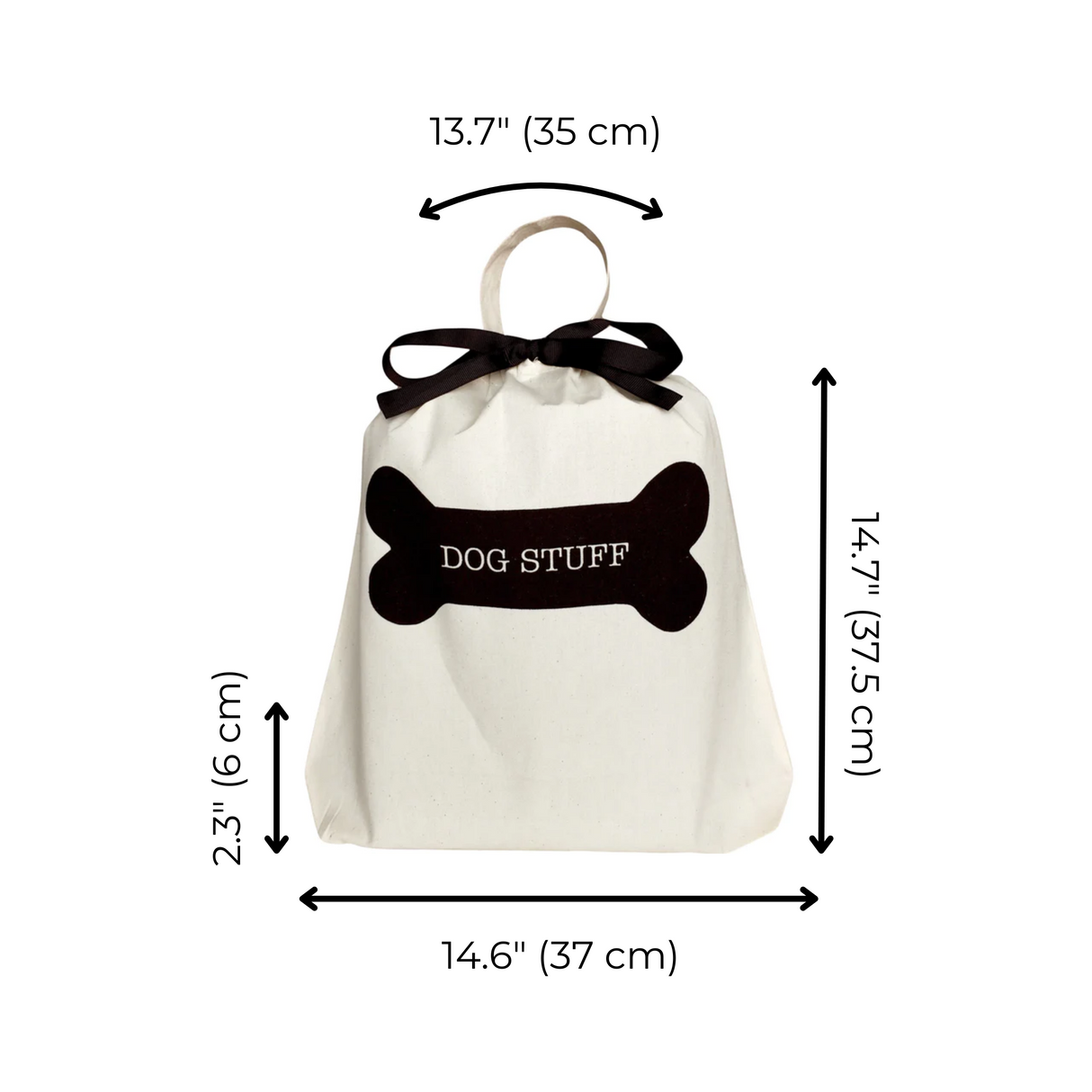 Dog Stuff Bag, Cream