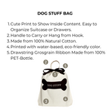 Dog Stuff Bag, Cream