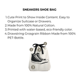 Sneakers Shoe Bag, Cream