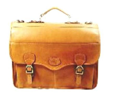 Dorado Leather Flip Over Computer Bag / Briefcase  765-8291