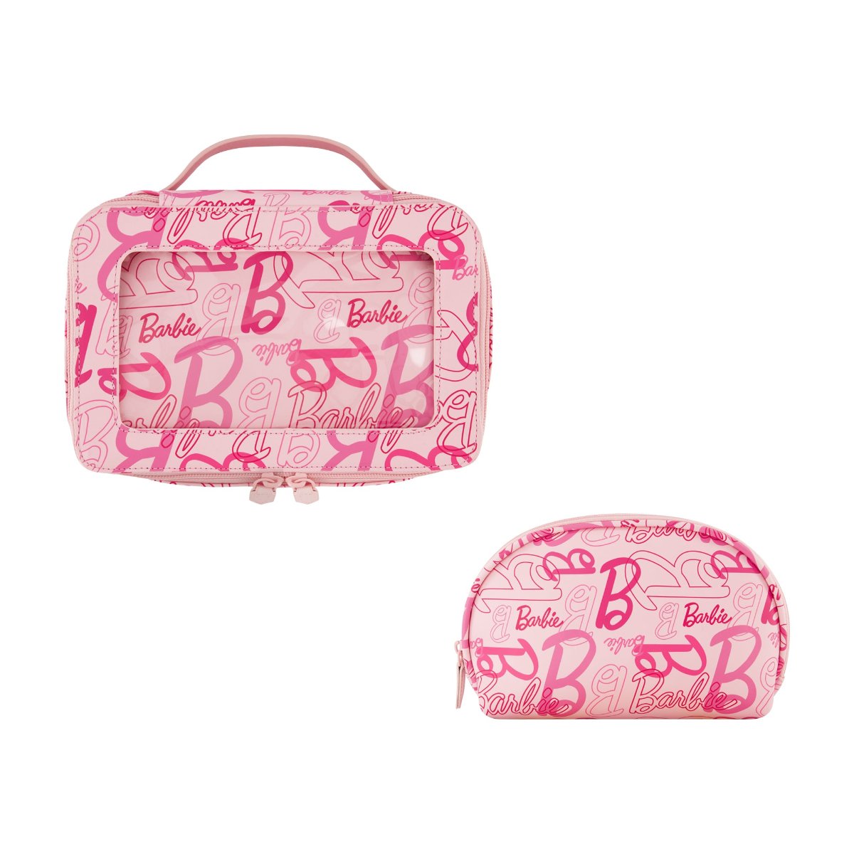 Barbie™ 2-Piece Travel Cosmetic Case Set