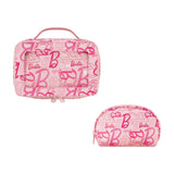 Barbie™ 2-Piece Travel Cosmetic Case Set