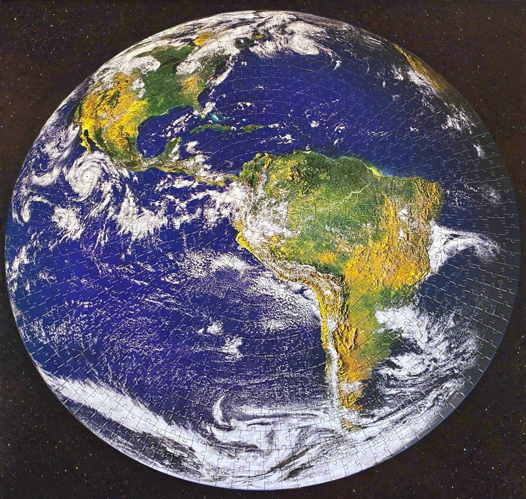 The Earth - 1000 Piece Round Jigsaw Puzzle