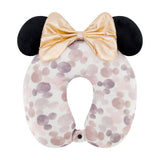 Disney Minnie Mouse Water Print 3D Ears & Bow Travel Pillow