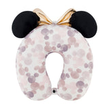 Disney Minnie Mouse Water Print 3D Ears & Bow Travel Pillow