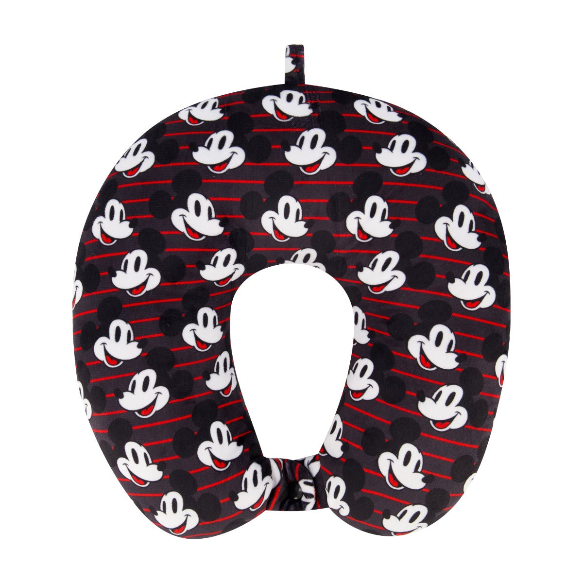 Disney Mickey Mouse Travel Neck Pillow with Snap